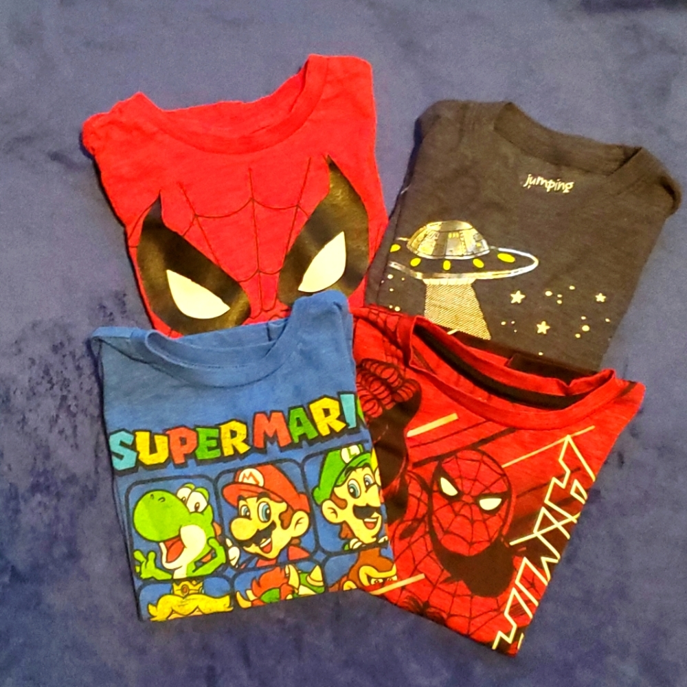4 Graphic Tee Shirts